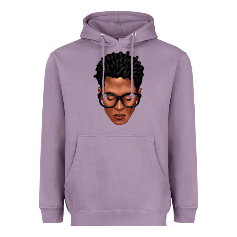 Black Man Portrait Heavyweight Hoodie by texasbilliewilder | Teevron