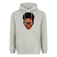 Moon Dust black man portrait Heavyweight Hoodie - texasbilliewilder