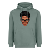 Sage black man portrait Heavyweight Hoodie - texasbilliewilder
