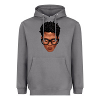 Storm black man portrait Heavyweight Hoodie - texasbilliewilder