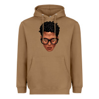 Toasted Coconut black man portrait Heavyweight Hoodie - texasbilliewilder