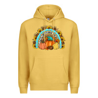 Antique Gold Fall rainbow Premium Hoodie - Artiststas