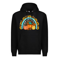 Black Fall rainbow Premium Hoodie - Artiststas