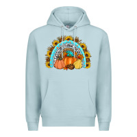 Blue Mist Fall rainbow Premium Hoodie - Artiststas