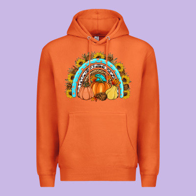 Fall Rainbow Premium Hoodie Designed By Artiststas
