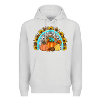 Dove Grey Fall rainbow Premium Hoodie - Artiststas