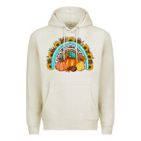 Oatmeal Heather Fall rainbow Premium Hoodie - Artiststas