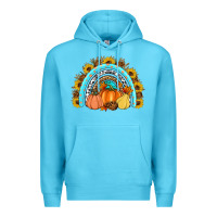 Ocean Blue Fall rainbow Premium Hoodie - Artiststas