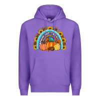 Purple Fall rainbow Premium Hoodie - Artiststas