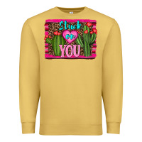 Antique Gold stuck on you cactus Premium Sweatshirt - RanaPortraitStore
