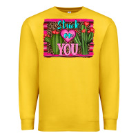 Stuck On You Cactus Premium Sweatshirt | Teevron
