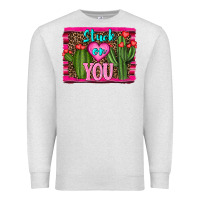 Oatmeal Heather stuck on you cactus Premium Sweatshirt - RanaPortraitStore