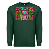 Sports Green stuck on you cactus Premium Sweatshirt - RanaPortraitStore