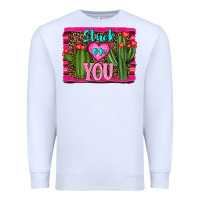 White stuck on you cactus Premium Sweatshirt - RanaPortraitStore