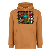 Meerkat Western Cross Heavyweight Hoodie - RanaPortraitStore