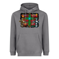 Storm Western Cross Heavyweight Hoodie - RanaPortraitStore