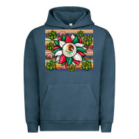 Pigment Midnight Navy sunflower mexican flag tumbler Urban Hoodie - JahusDesignShop