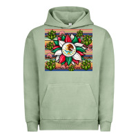 Pigment Oil Green sunflower mexican flag tumbler Urban Hoodie - JahusDesignShop
