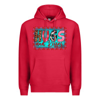 Cardinal hugs and kisses Premium Hoodie - JahusDesignShop