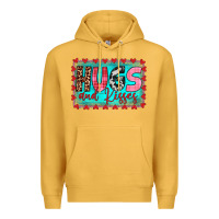 Mustard hugs and kisses Premium Hoodie - JahusDesignShop