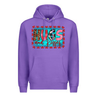 Purple hugs and kisses Premium Hoodie - JahusDesignShop
