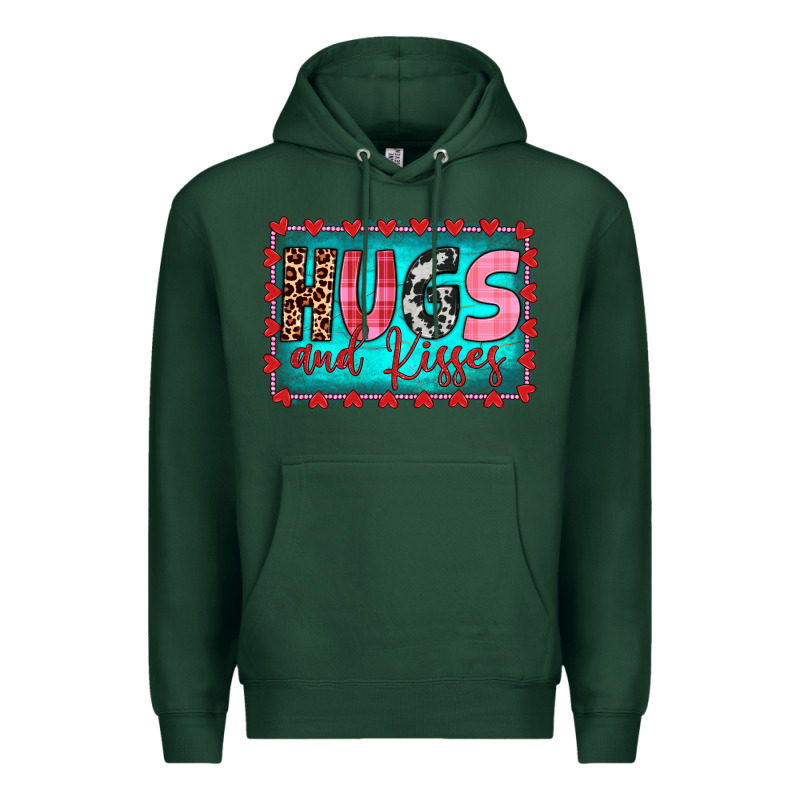 Hugs And Kisses Premium Hoodie by JahusDesignShop | Teevron