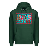 Sports Green hugs and kisses Premium Hoodie - JahusDesignShop