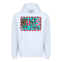 White hugs and kisses Premium Hoodie - JahusDesignShop