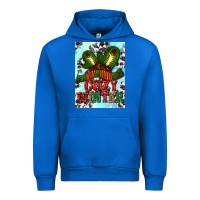 Cobalt cozy winter with gloves and scarf Urban Hoodie - AdoDesignShop