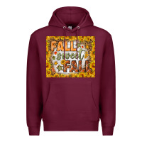 Burgundy fall sweet fall mousepad Premium Hoodie - BundleAndBundleShop
