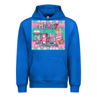 Cobalt merry Christmas pink coffee Urban Hoodie - Jasminsmagicworld