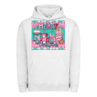 Pigment Lunar Rock merry Christmas pink coffee Urban Hoodie - Jasminsmagicworld
