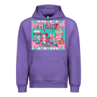 Tulip merry Christmas pink coffee Urban Hoodie - Jasminsmagicworld