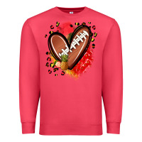 Cardinal fruits and football heart Premium Sweatshirt - Zillion Design Studio