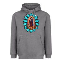 Storm Gemstone Lady Of Guadalupe Heavyweight Hoodie - RanaPortraitStore