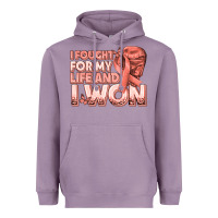 Lavender i fought for my life and i won uterine cancer peac Heavyweight Hoodie - texasbilliewilder