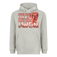 Moon Dust i fought for my life and i won uterine cancer peac Heavyweight Hoodie - texasbilliewilder