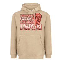 Mushroom i fought for my life and i won uterine cancer peac Heavyweight Hoodie - texasbilliewilder