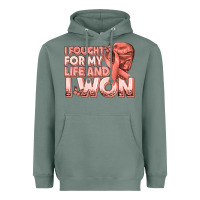 Sage i fought for my life and i won uterine cancer peac Heavyweight Hoodie - texasbilliewilder
