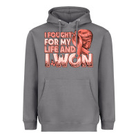 Storm i fought for my life and i won uterine cancer peac Heavyweight Hoodie - texasbilliewilder