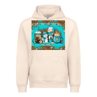 Sandshell winter snowman coffee Urban Hoodie - Jasminsmagicworld