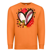 Carrot fruits and baseball heart Premium Sweatshirt - Zillion Design Studio