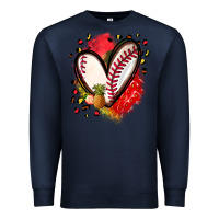 Navy fruits and baseball heart Premium Sweatshirt - Zillion Design Studio