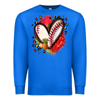 True Royal fruits and baseball heart Premium Sweatshirt - Zillion Design Studio