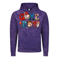 Cloud Purple game day baseball Vintage Hoodie - AdoDesignShop