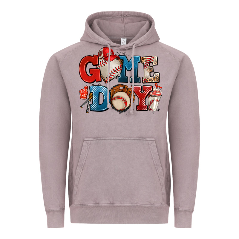 Game Day Baseball Vintage Hoodie by AdoDesignShop | Teevron