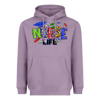 Lavender autism nurse life Heavyweight Hoodie - texasbilliewilder
