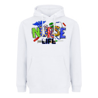 White autism nurse life Heavyweight Hoodie - texasbilliewilder