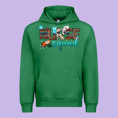 Nurse Squad Urban Hoodie Designed By Bundleandbundleshop