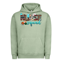 Pigment Oil Green nurse squad Urban Hoodie - BundleAndBundleShop